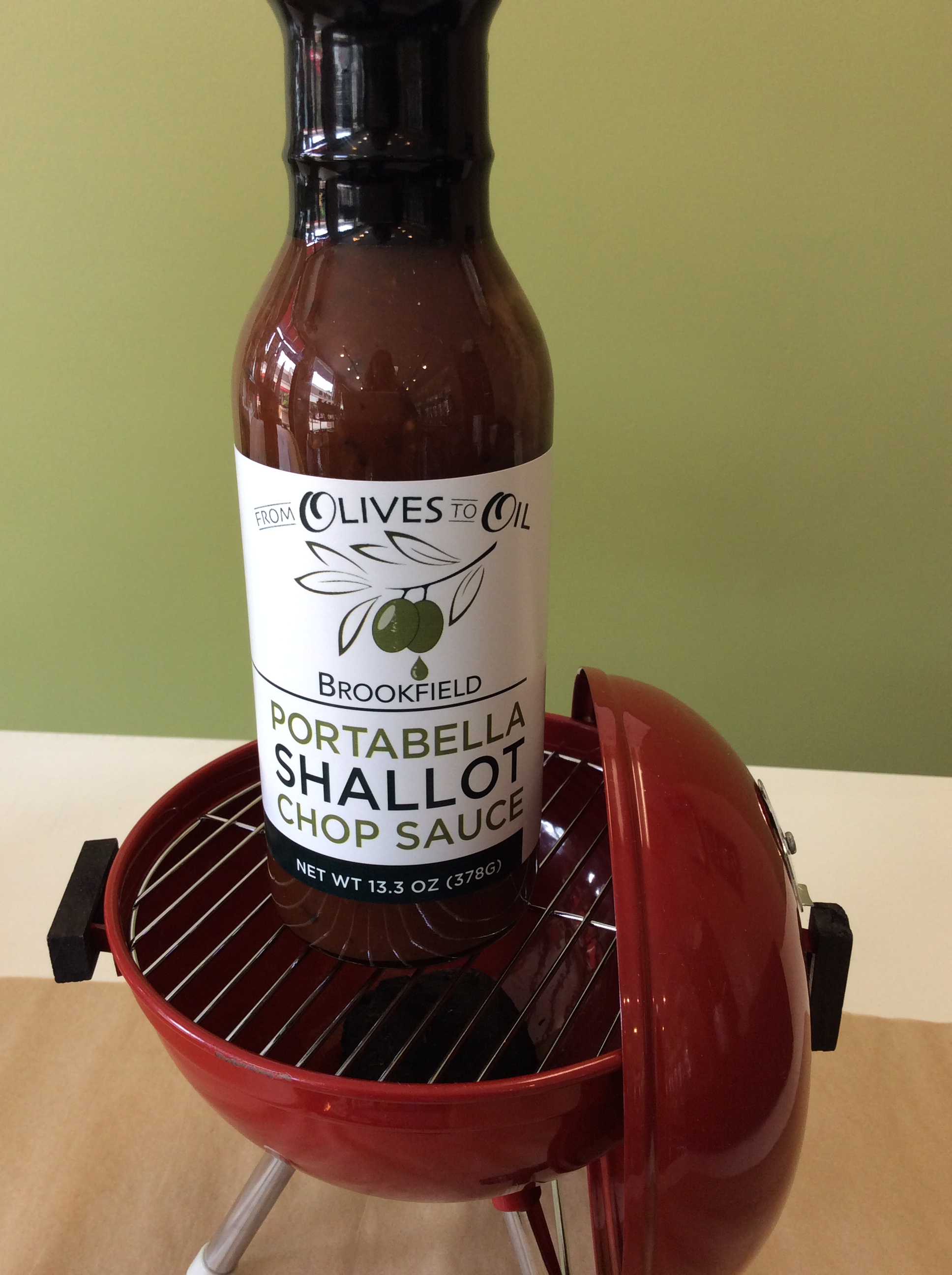 Portobello Shallot Chop Sauce – From Olives to Oil